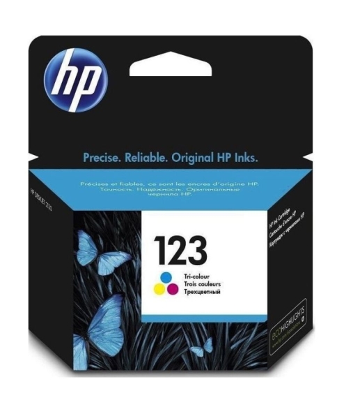 HP 123 CARTOUCHE D'ENCRE COULEUR AUTHENTIQUE