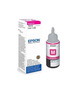 BOUTEILLE D'ENCRE ORIGINAL EPSON T6643 - MAGENTA