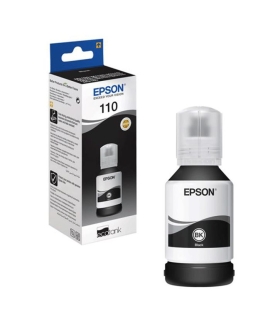 BOUTEILLE D'ENCRE ORIGINAL EPSON ECOTANK 110 - NOIR