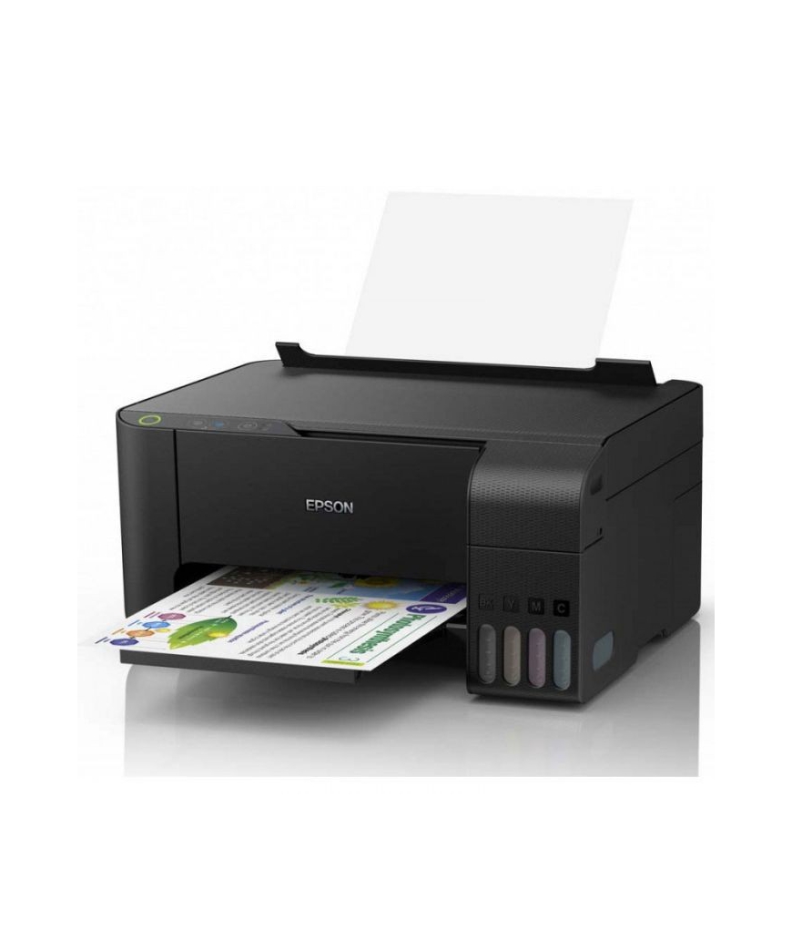 IMPRIMANTE À RÉSERVOIR INTÉGRÉ EPSON ECOTANK L3210 3EN1 COULEUR - NOIR