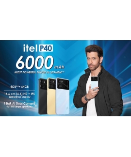 SMARTPHONE ITEL P40 4GO 64GO - BLEU