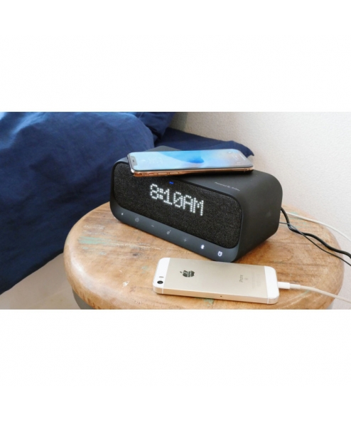 ENCEINTE ET RADIO-RÉVEIL ANKER SOUNDCORE WAKEY BLUETOOTH NOIR