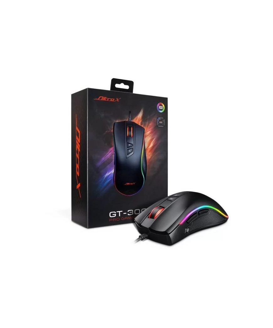 SOURIS GAMER NITROX GT-300+ - NOIR