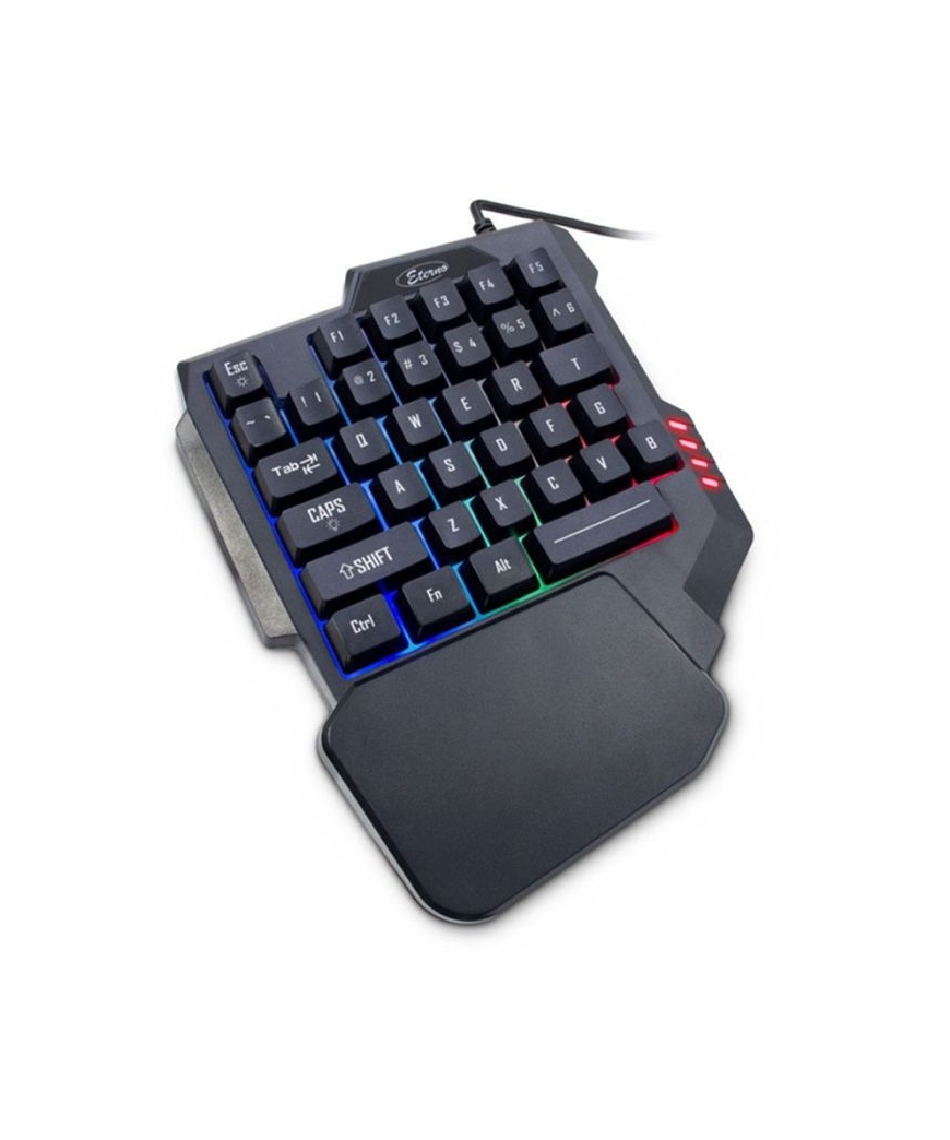 CLAVIER FILAIRE GAMER NITROX KB-3035 RVB – NOIR