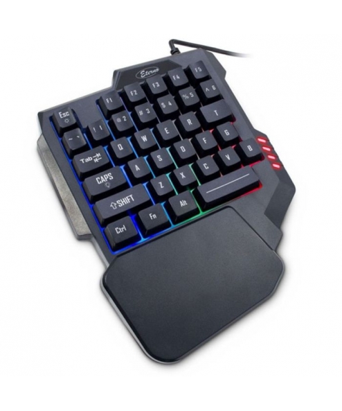 CLAVIER FILAIRE GAMER NITROX KB-3035 RVB – NOIR