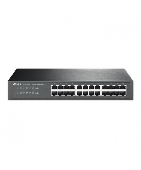 SWITCH DE BUREAU TP-LINK TL-SG1024D 24 PORTS 10/100/1000 MBPS RACKABLE - NOIR