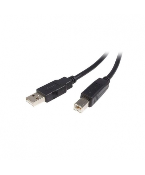 CABLE USB 2.0 POUR IMPRIMANTE 1.5 MÈTRES - NOIR