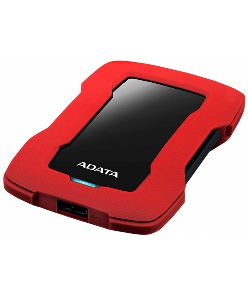 DISQUE DUR EXTERNE ANTICHOC ADATA HD330 1TO USB 3.2 - ROUGE