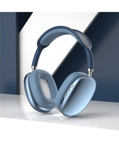 CASQUE SANS FIL P9 BLUETOOTH - BLEU